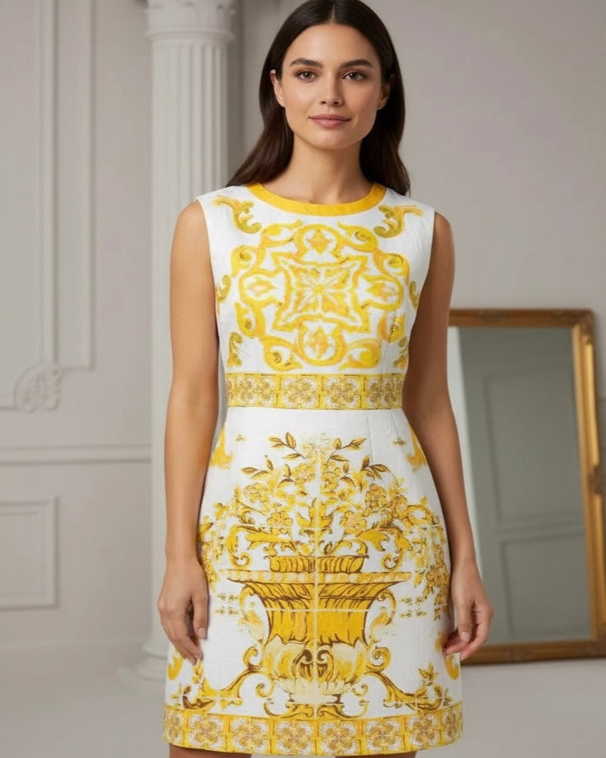 Vestido DG alfaiataria elegante - Novidade