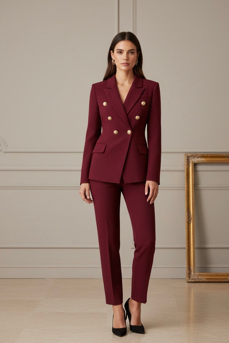 Blazer Alfaiataria Luxo com botões Timbrados