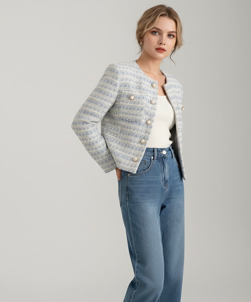 Blazer Tweed Alta costura - Novidade