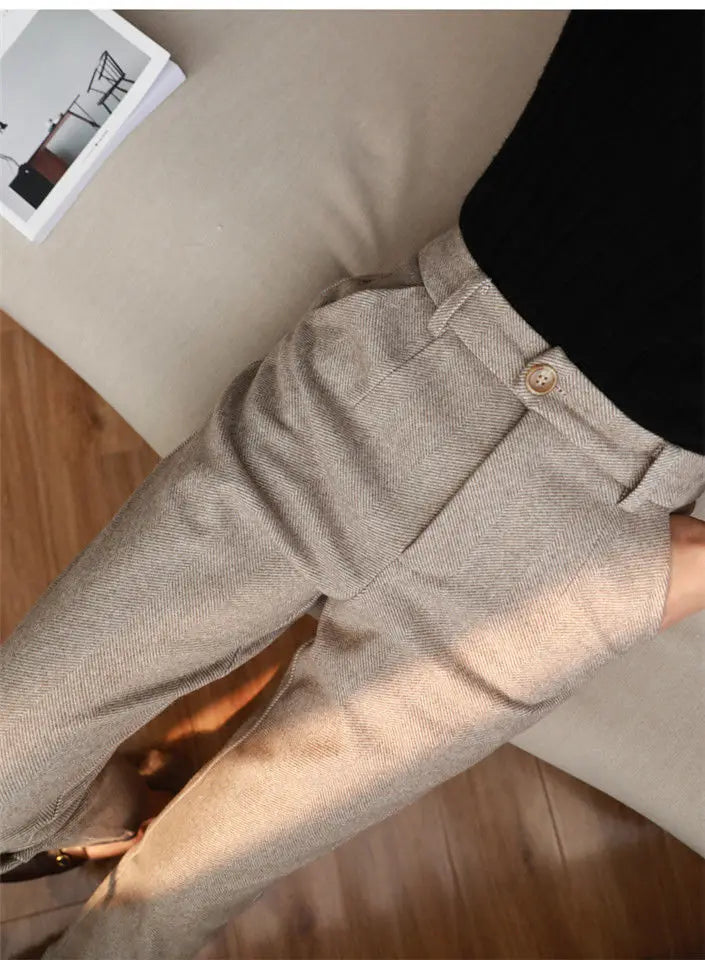 Calça alfaiataria Lã - inverno