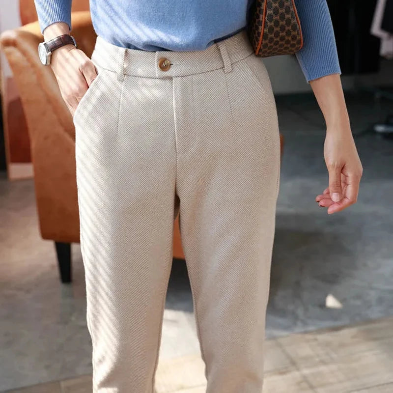 Calça alfaiataria Lã - inverno