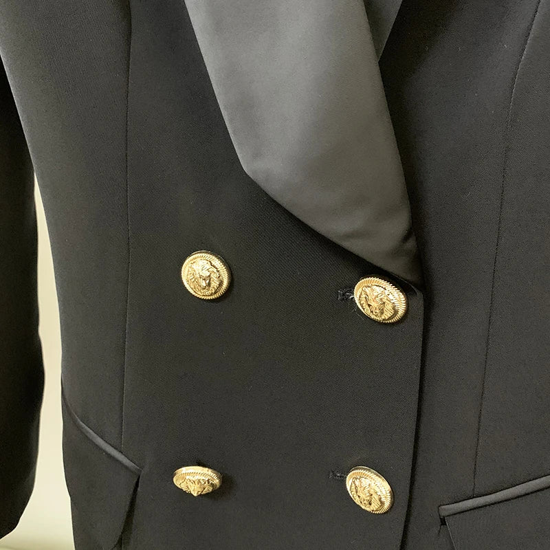 Vestido Blazer Alfaiataria Luxo