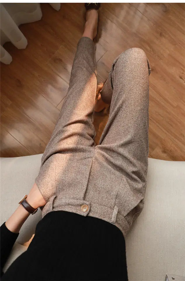 Calça alfaiataria Lã - inverno