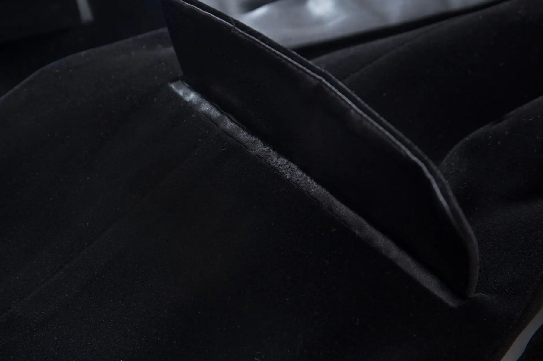 Blazer Veludo Com lapela em Cetim - Luxo