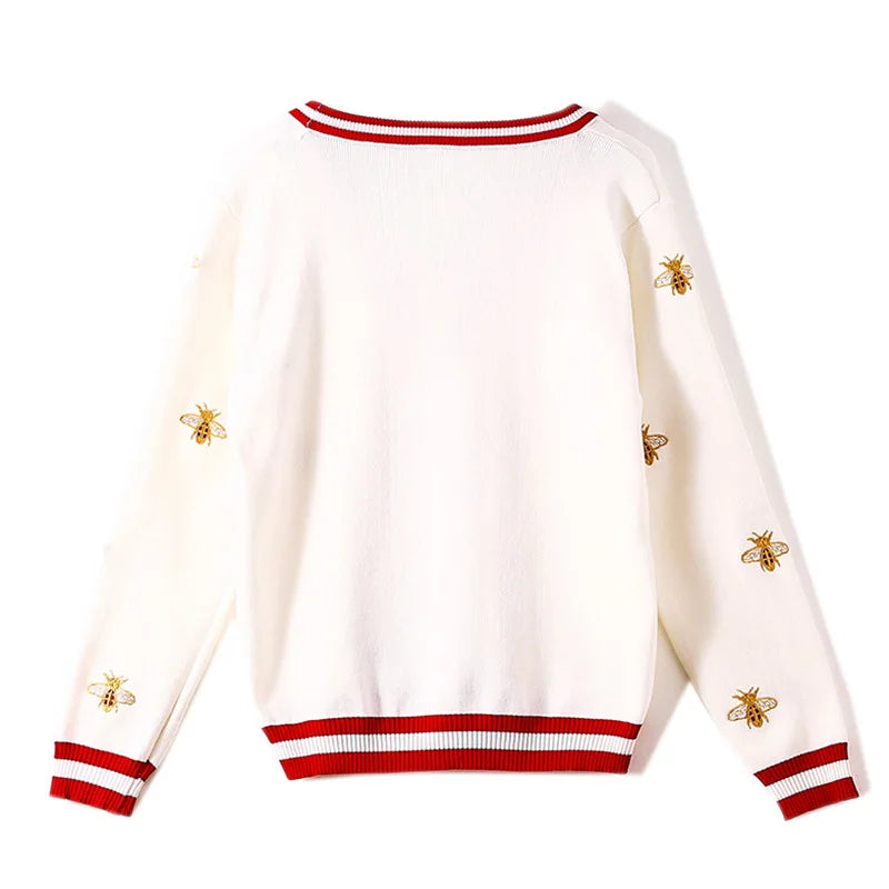 Cardigan Tricô Modal bordado