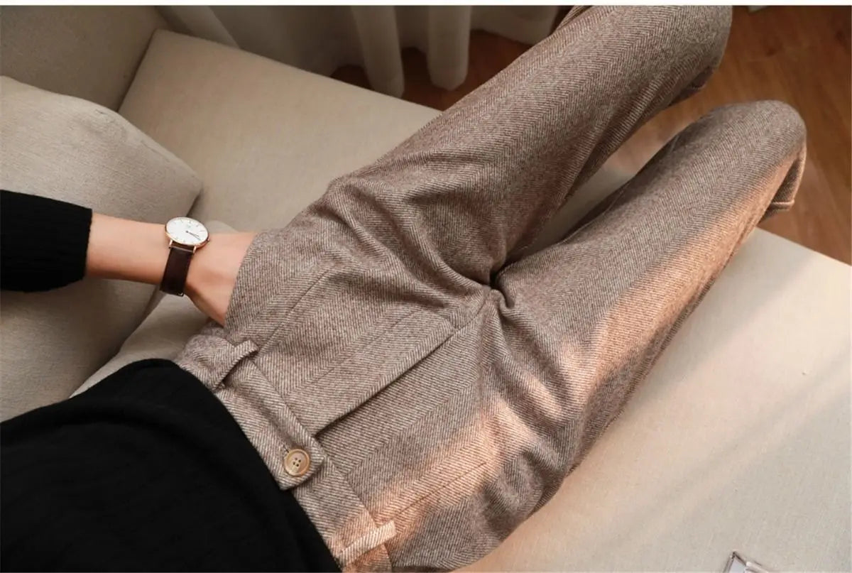 Calça alfaiataria Lã - inverno
