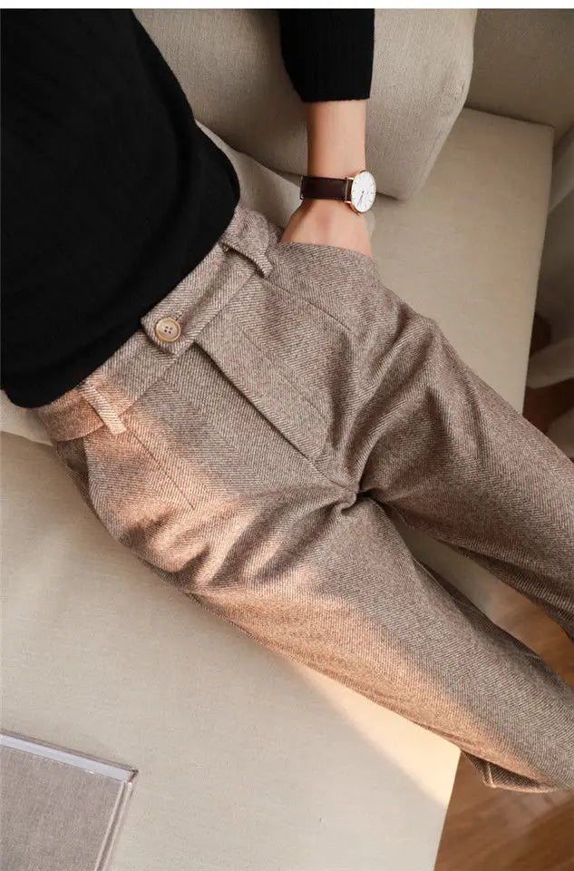 Calça alfaiataria Lã - inverno