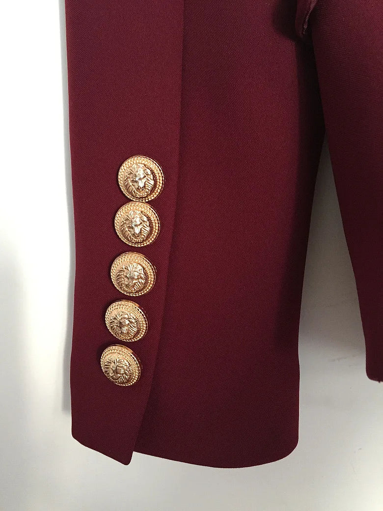 Blazer Alfaiataria Luxo com botões Timbrados