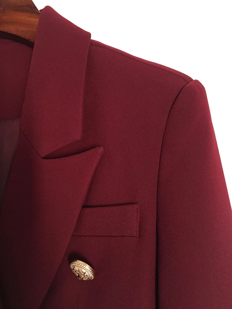 Blazer Alfaiataria Luxo com botões Timbrados