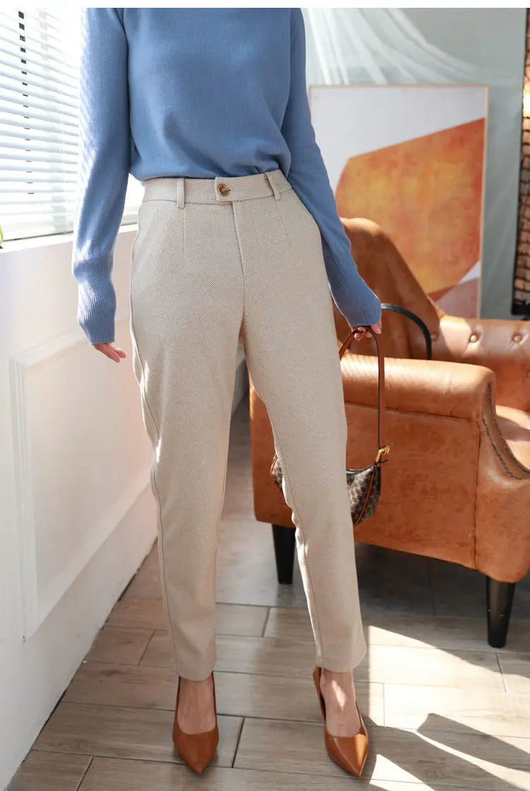 Calça alfaiataria Lã - inverno