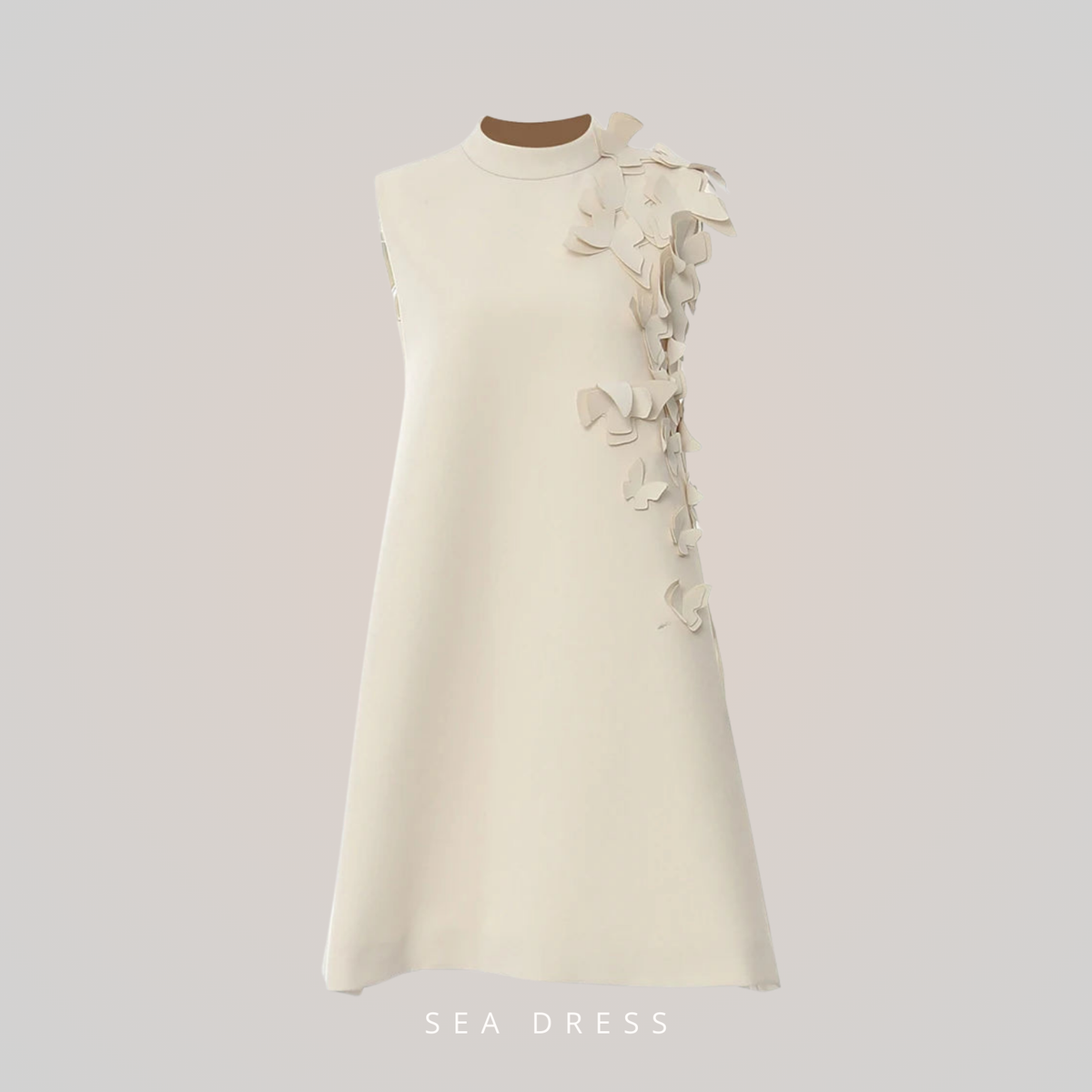 Vestido Alfaiataria com detalhe em flores