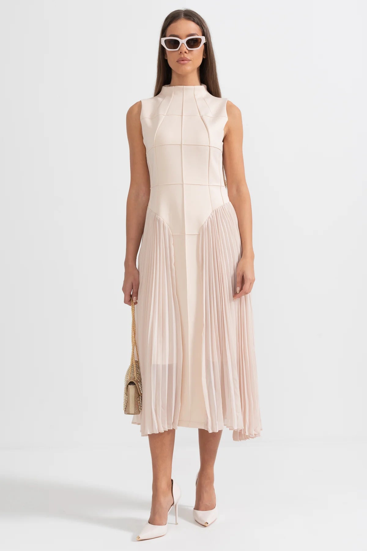 Vestido Estruturado alfaiataria - Novidade