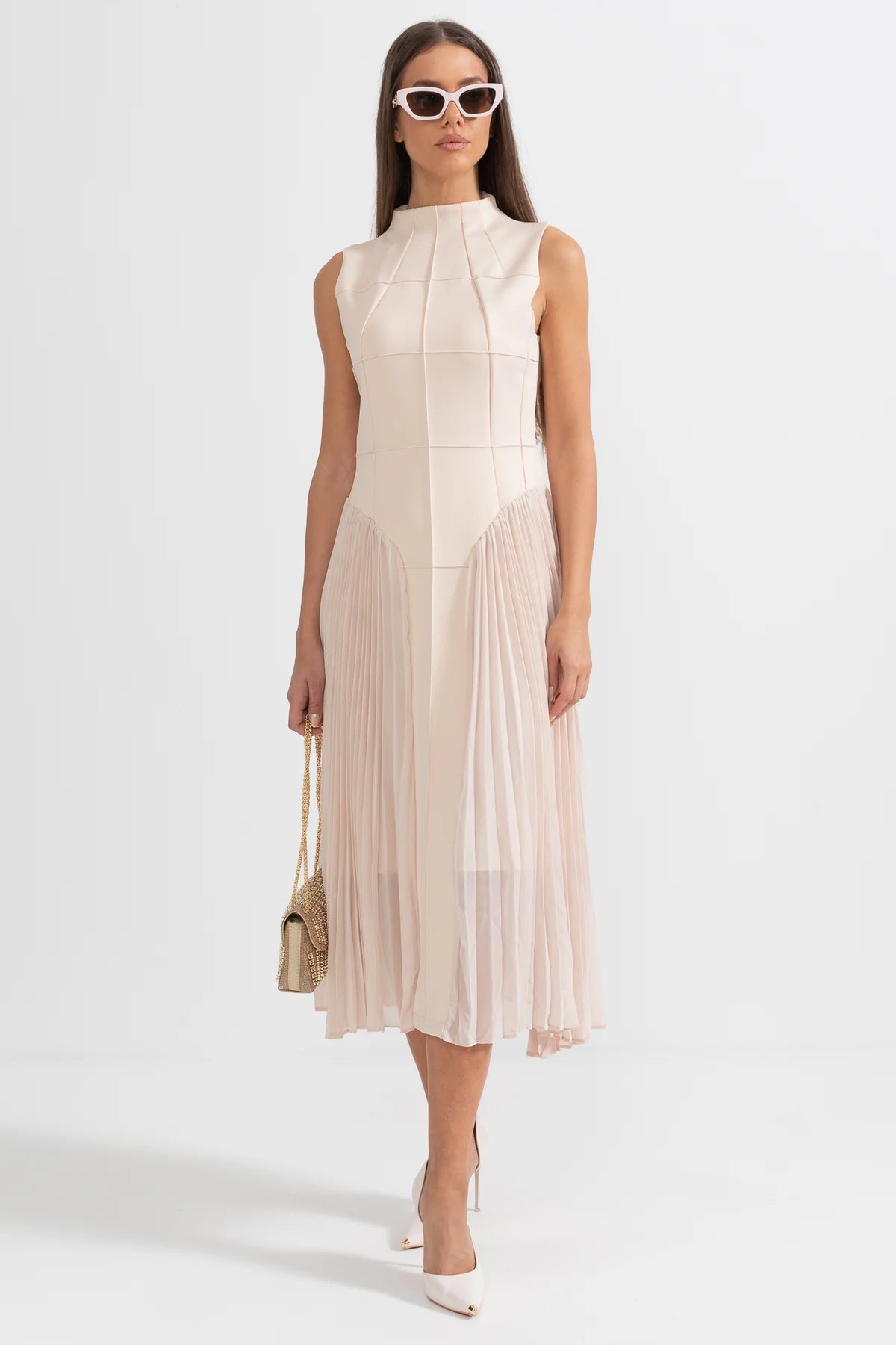Vestido Estruturado alfaiataria - Novidade