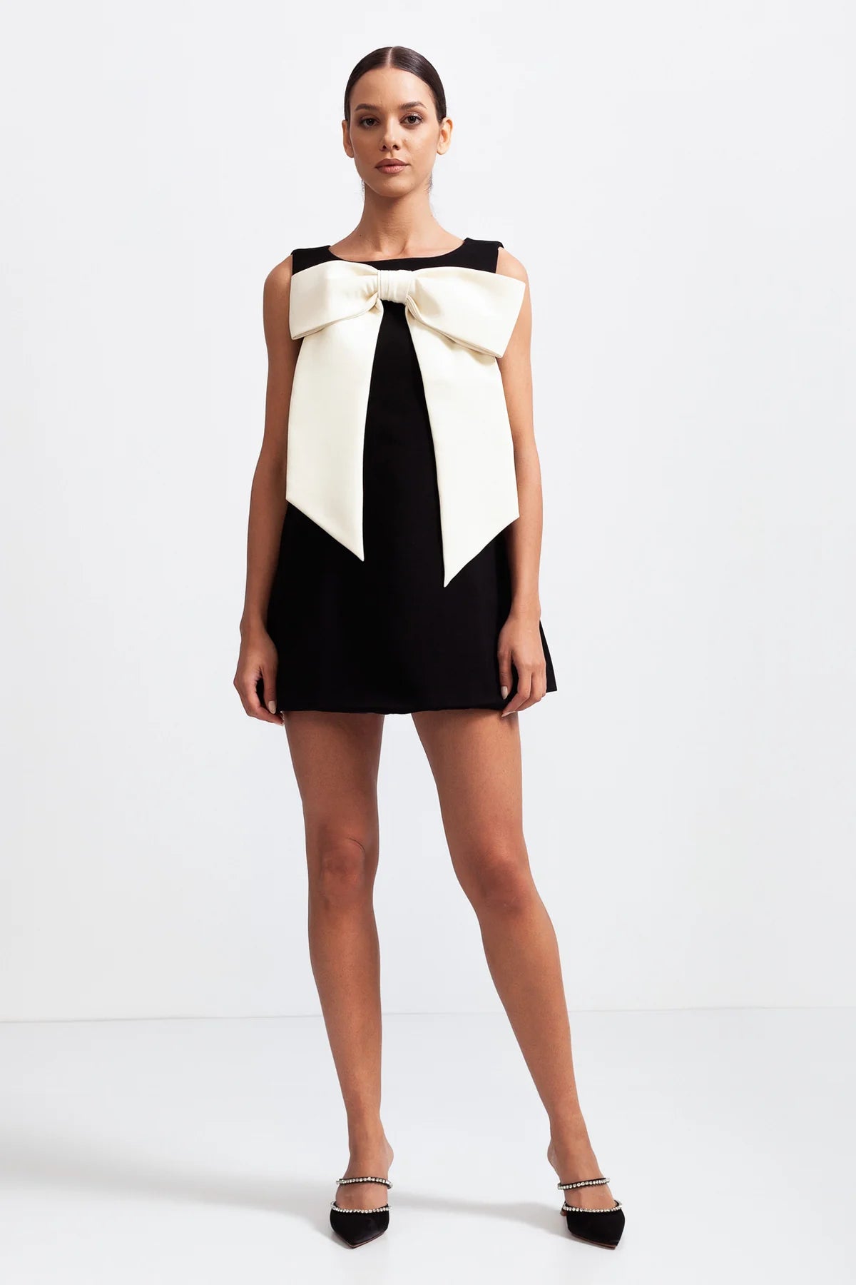 Vestido Laço Alfaiataria - Novidade