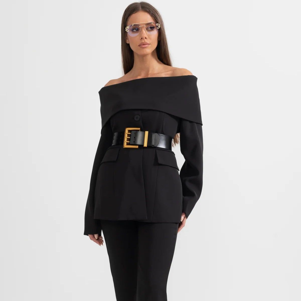 Blazer Ombro a Ombro - Alfaiataria