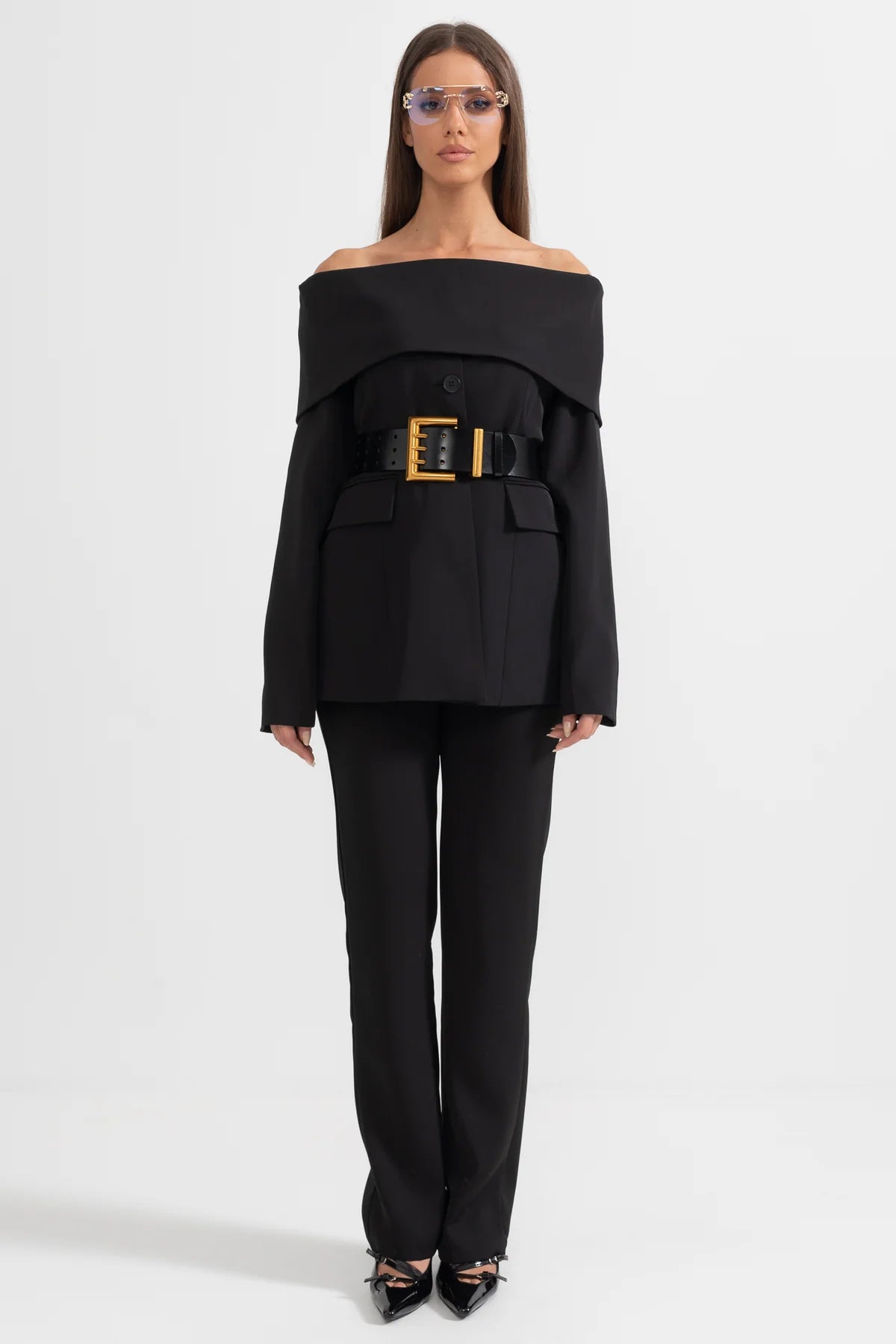 Blazer Ombro a Ombro - Alfaiataria