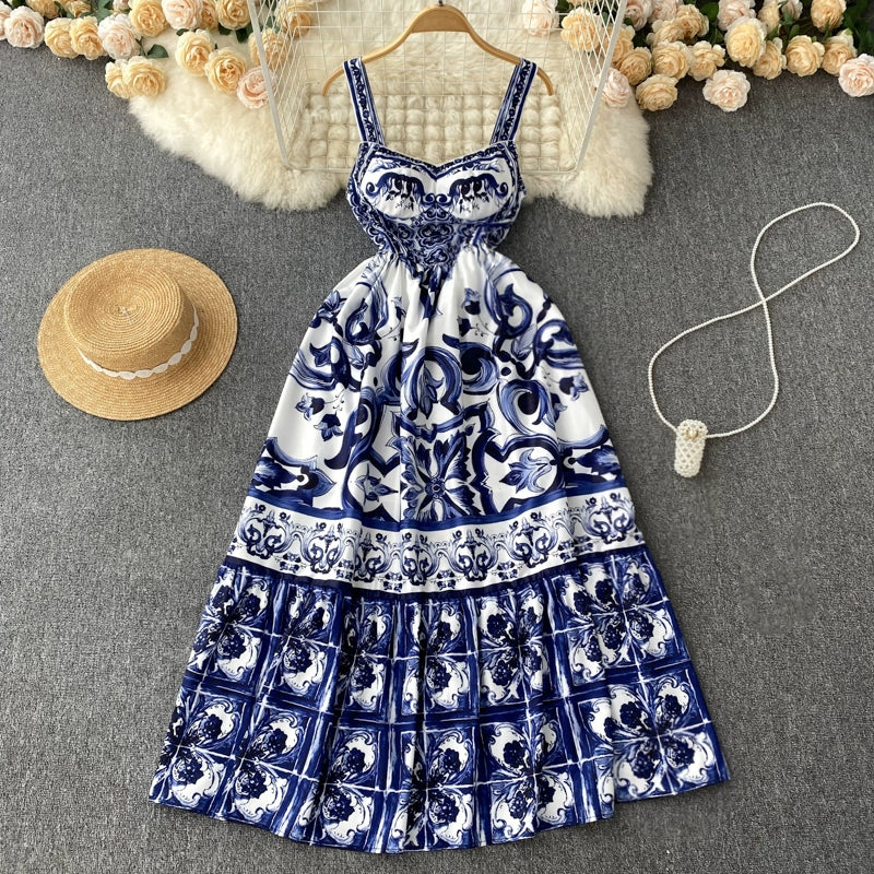 Vestido Estampa Dolce - Elegante