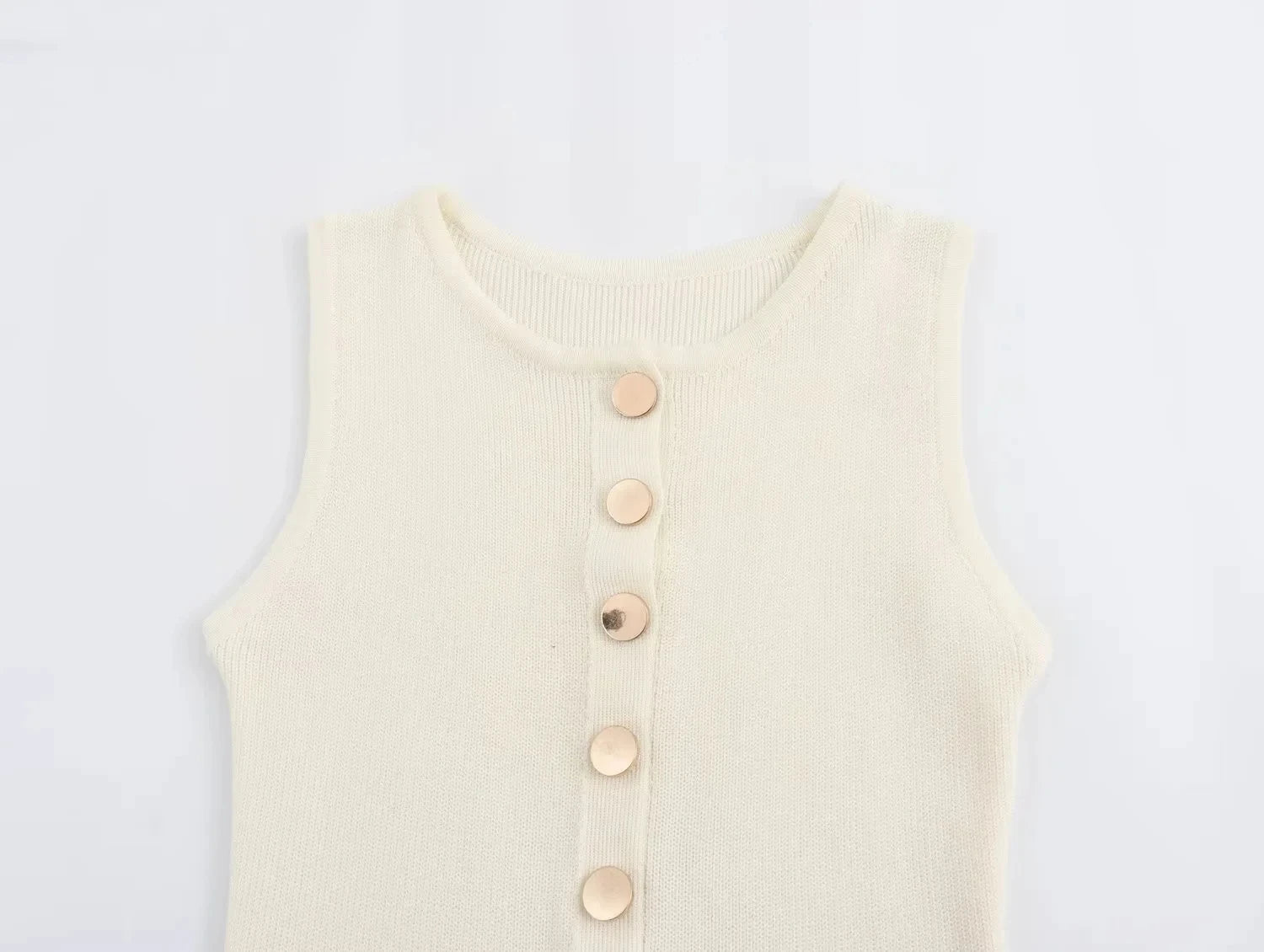 Vestido Midi Tricô modal