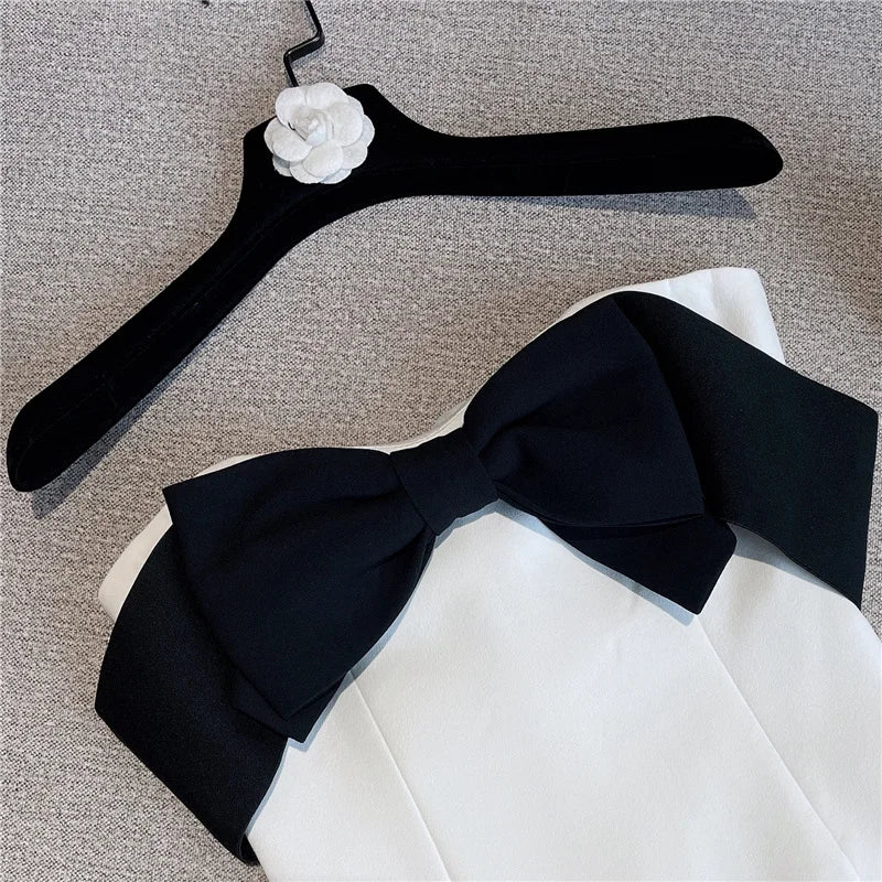 Vestido com Laço Alfaiataria - elegante