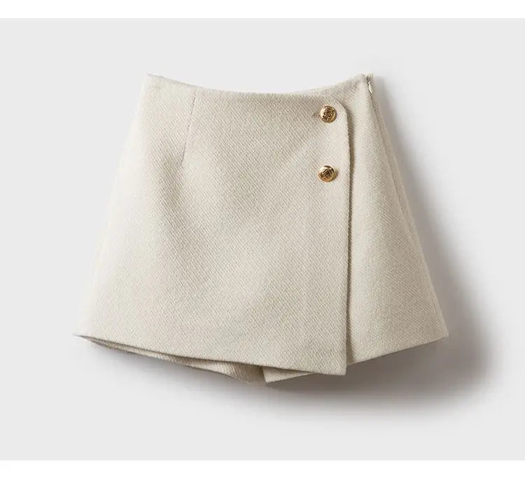 Shorts saia Alfaiataria sofisticado - Novidade