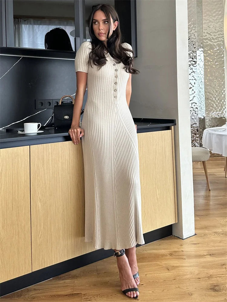 Vestido Tricô Confort