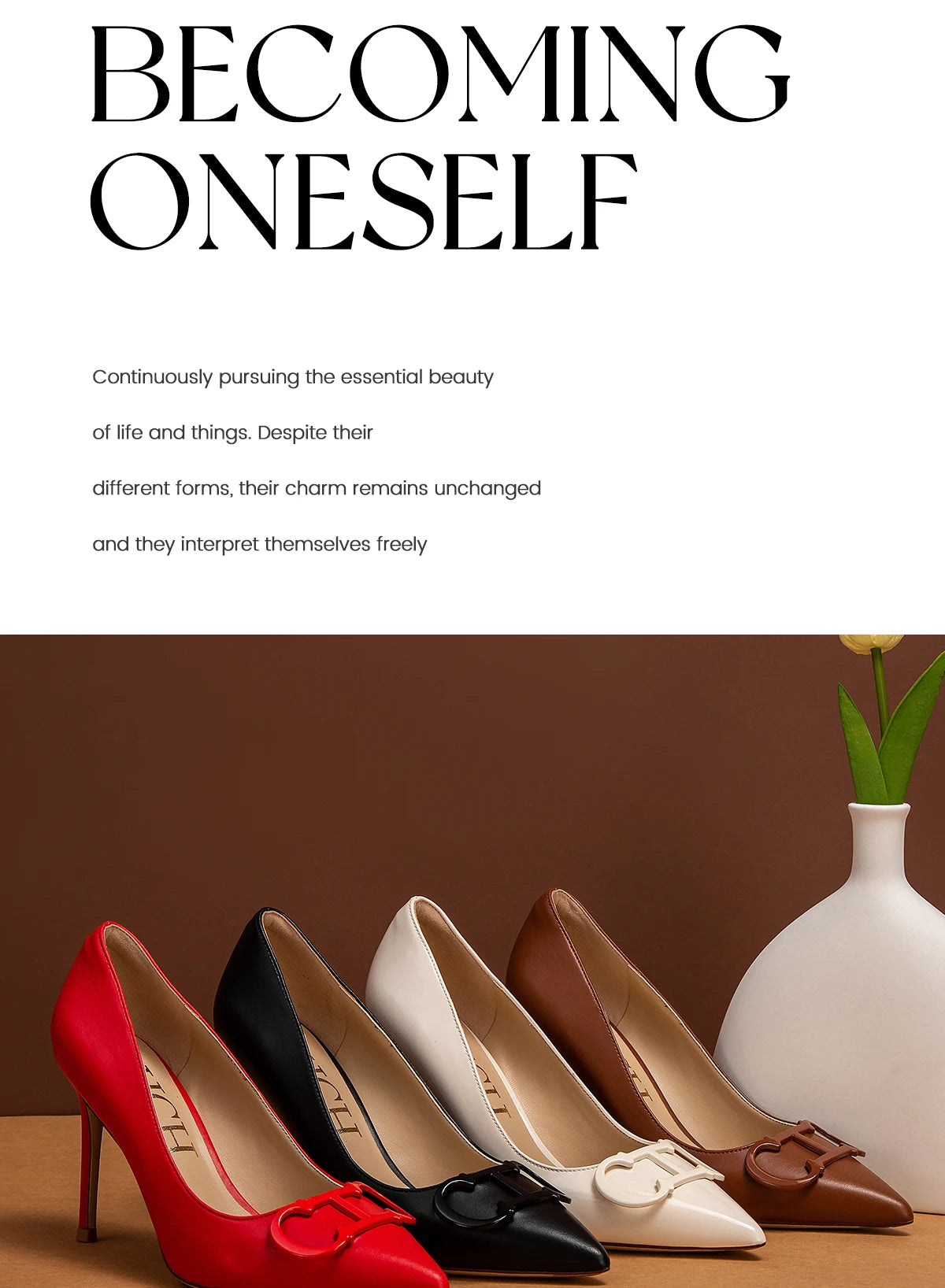 Scarpin CHCH Feminino com Salto Alto e Fivela Metálica – Elegância para Festas e Eventos