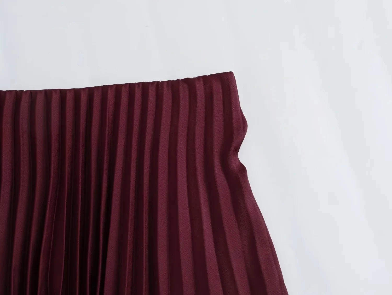 Saia Plissada Elegante Sofisticada