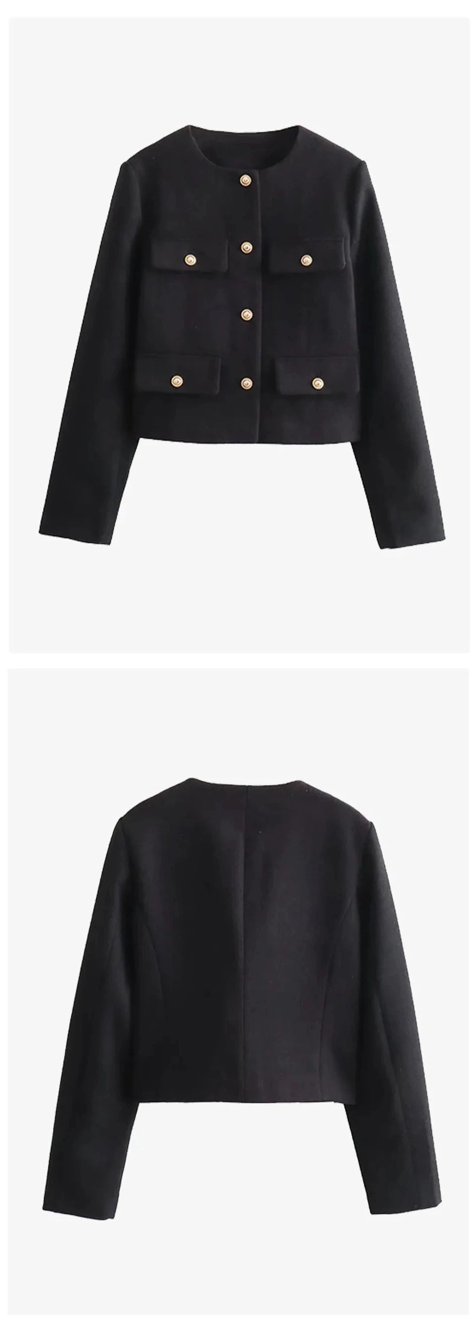 Blazer Casaqueto Tweed - Novidade Sea Dress