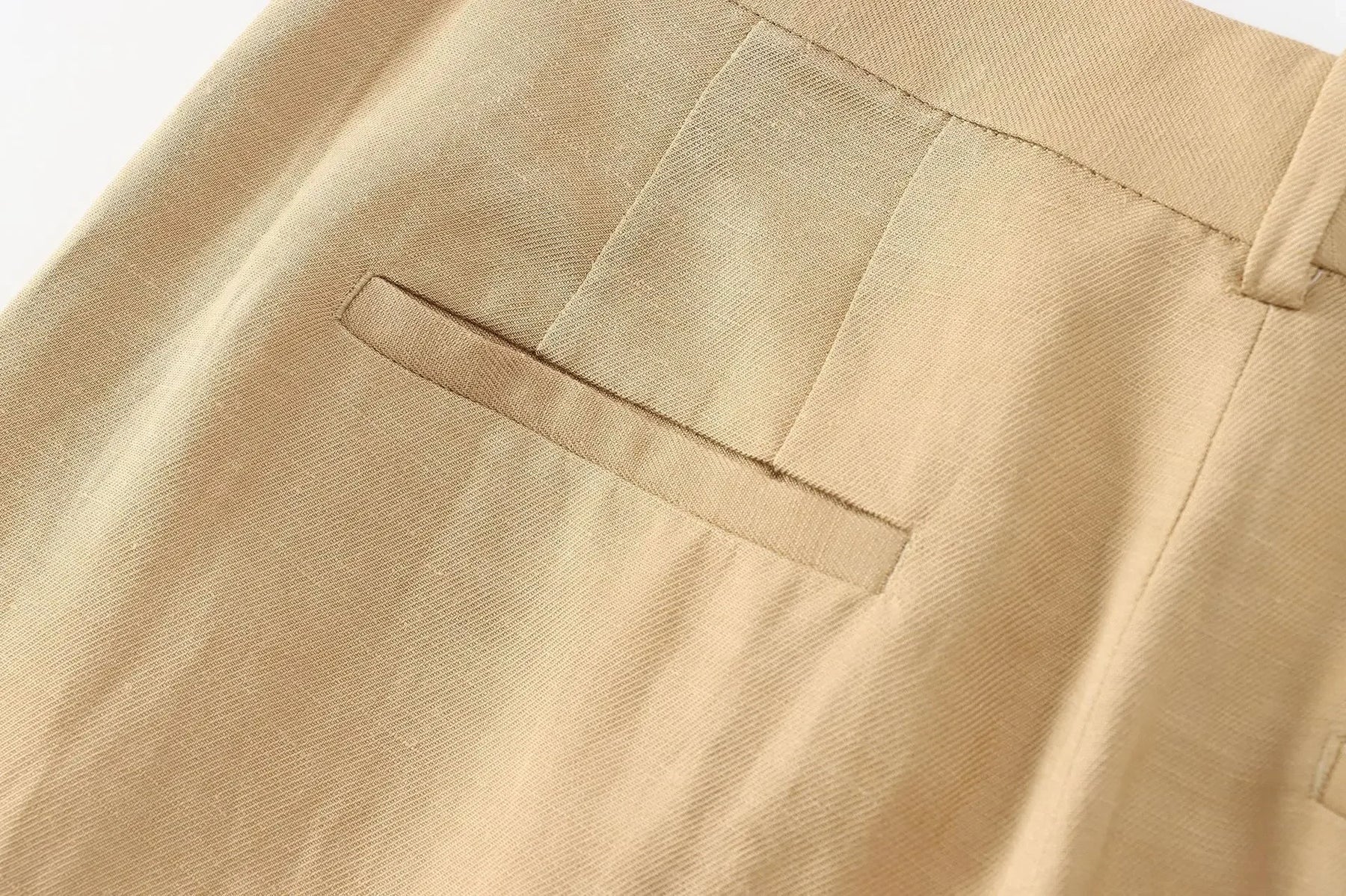 Calça Reta – Linho Premium, Elegante e Confortável
