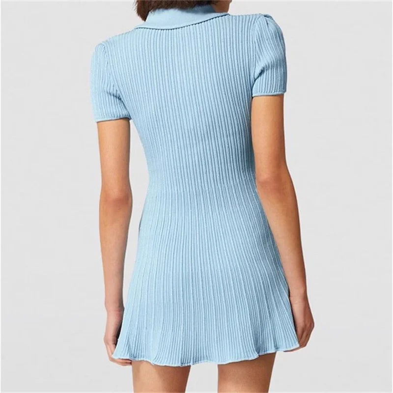 Vestido Tricô de modal - caimento perfeito