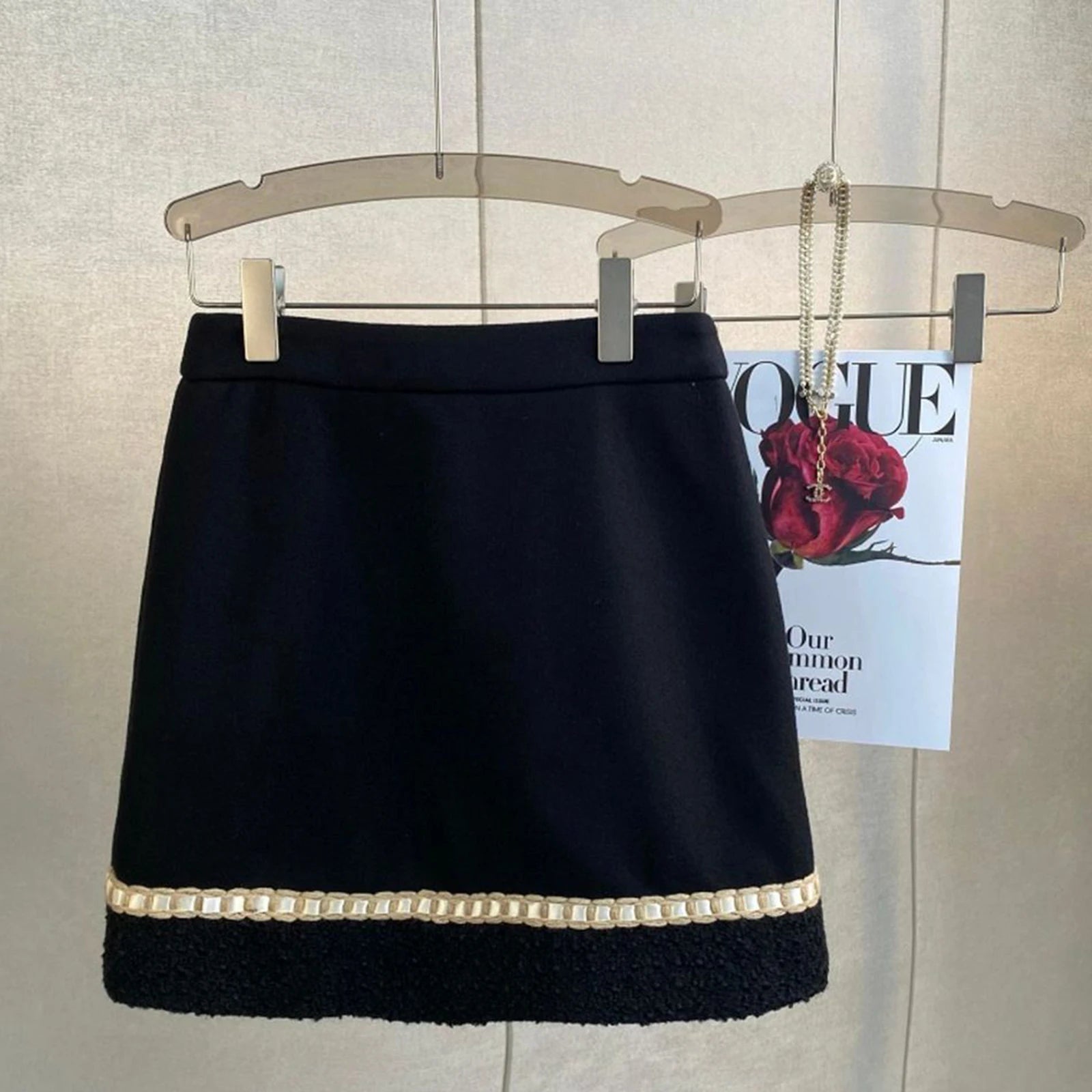 Conjunto Tweed Bordado - Novidade Inverno
