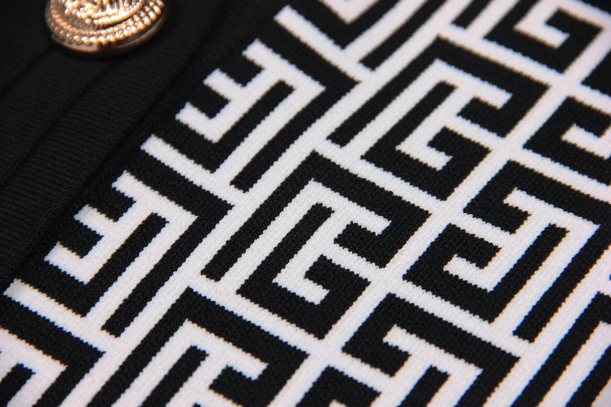 Cardigan Luxo Com monograma