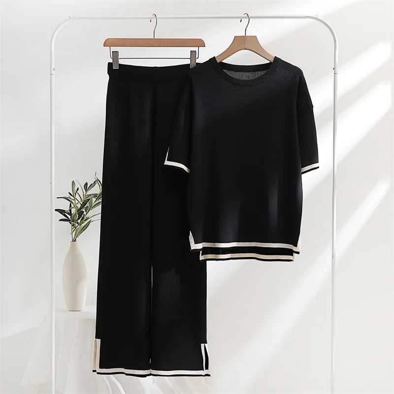 Conjunto Tricô Confort Elegante