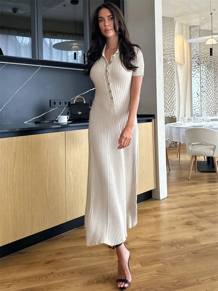 Vestido Tricô Confort