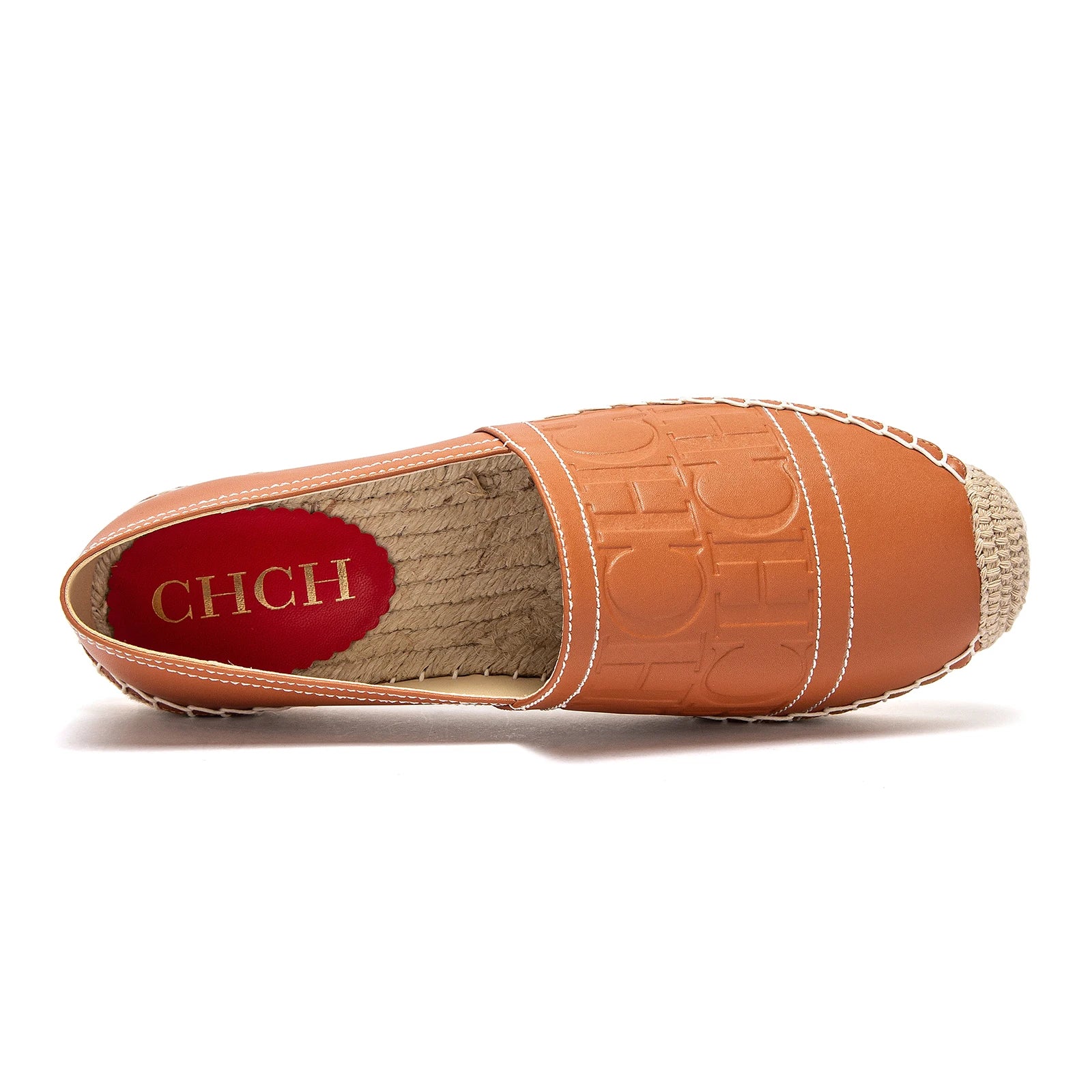 Mocassim CHCH de Couro – Estilo Retrô, Luxo Leve, Bico Redondo e Salto Baixo Confortável