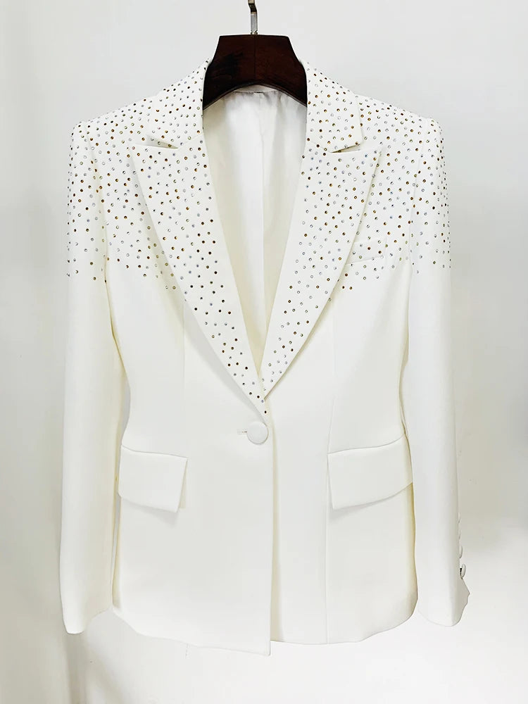 Blazer Alfaiataria Luxo Cristal
