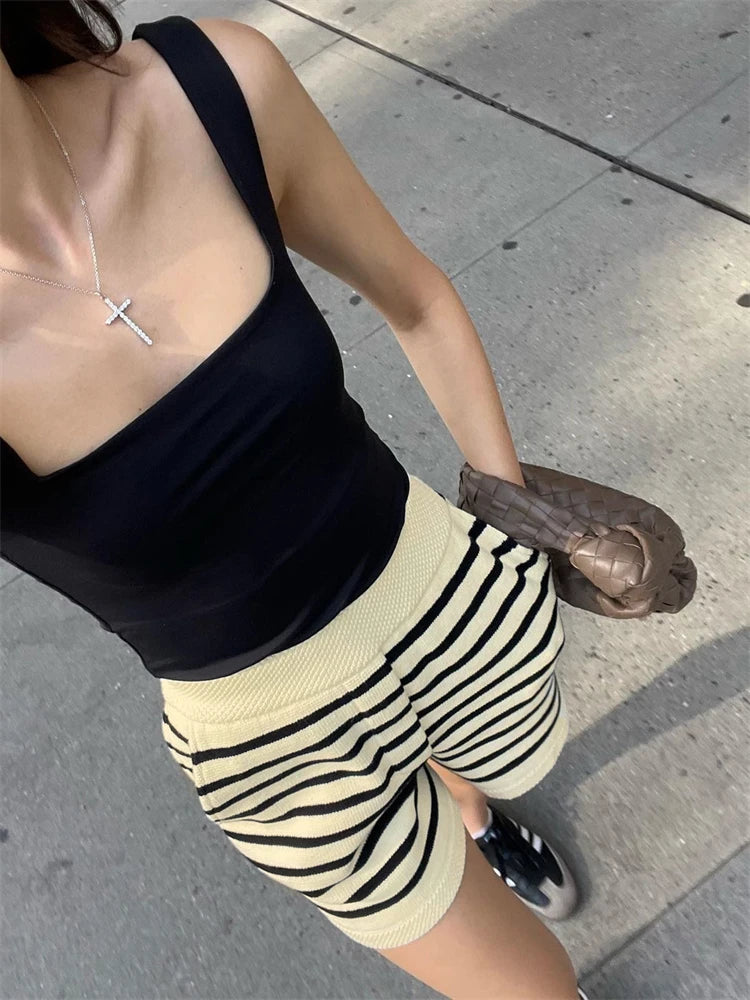 Conjunto Cardigan e shots Tricô - elegante e Sofisticado