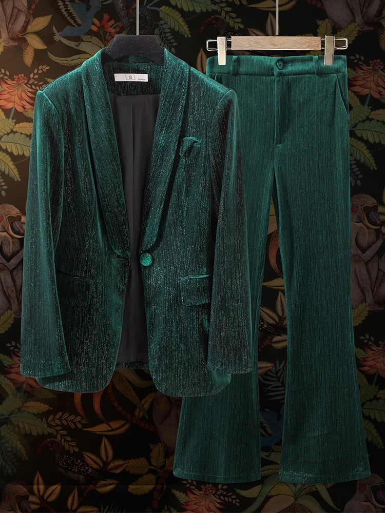 Conjunto Veludo Inverno Alfaiataria