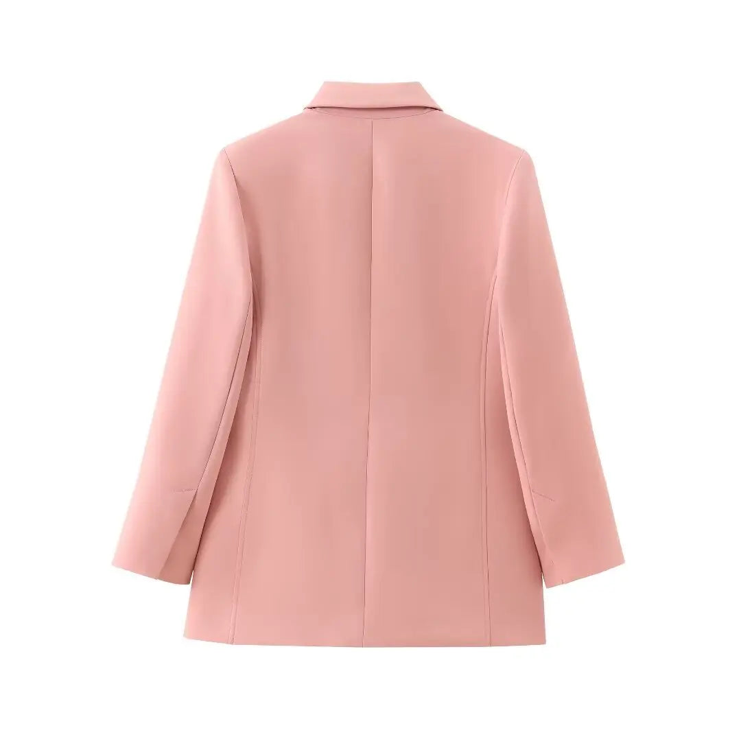 Conjunto Feminino 3 Peças: Blazer, Colete Corset e Short Saia de Cintura Alta