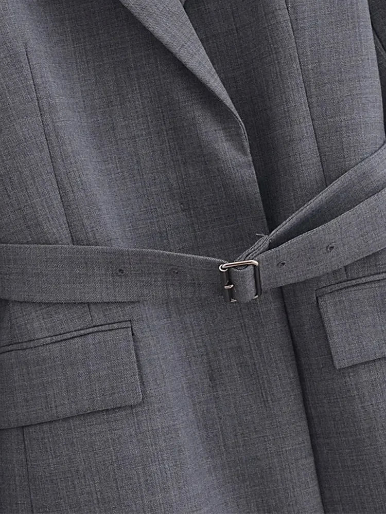 Conjunto Blazer e Saia Alfaiataria - Novidade