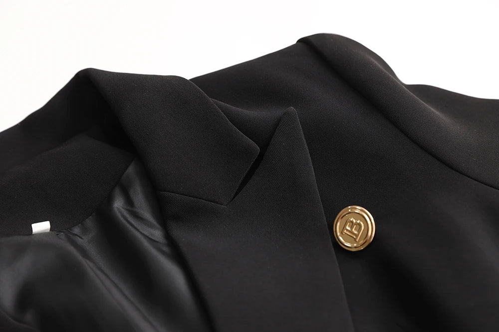 Blazer Com Cinto B - Alfaiataria Luxo