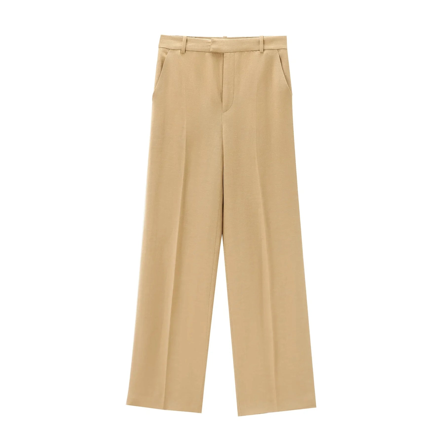 Calça Reta – Linho Premium, Elegante e Confortável