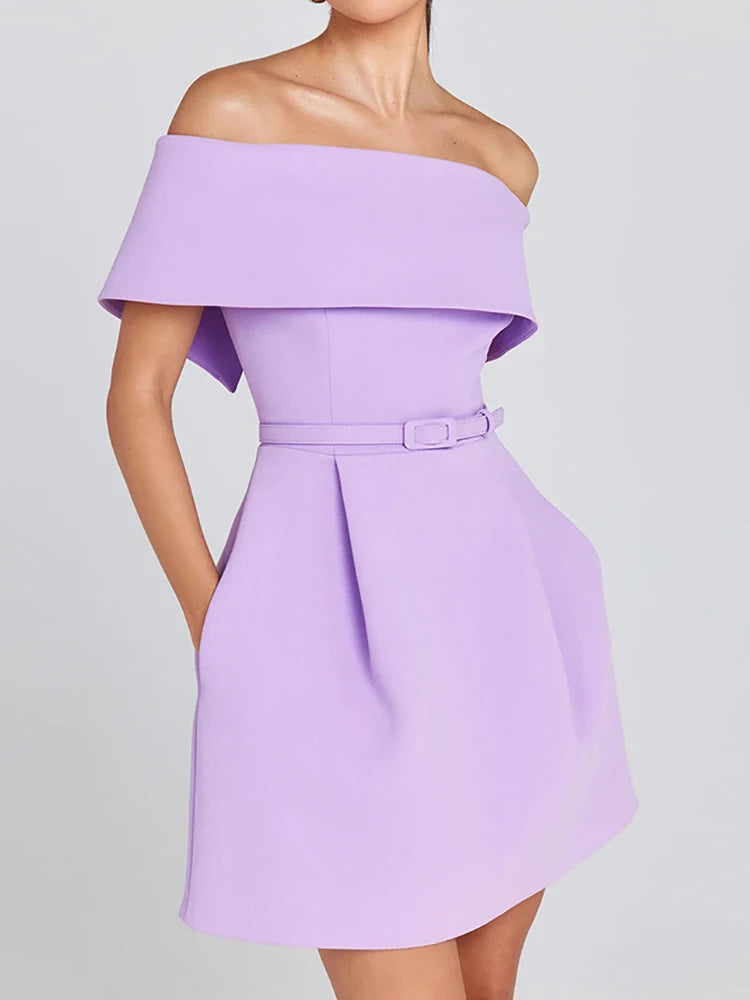 Vestido Ombro a Ombro – Elegância e Charme Atemporal