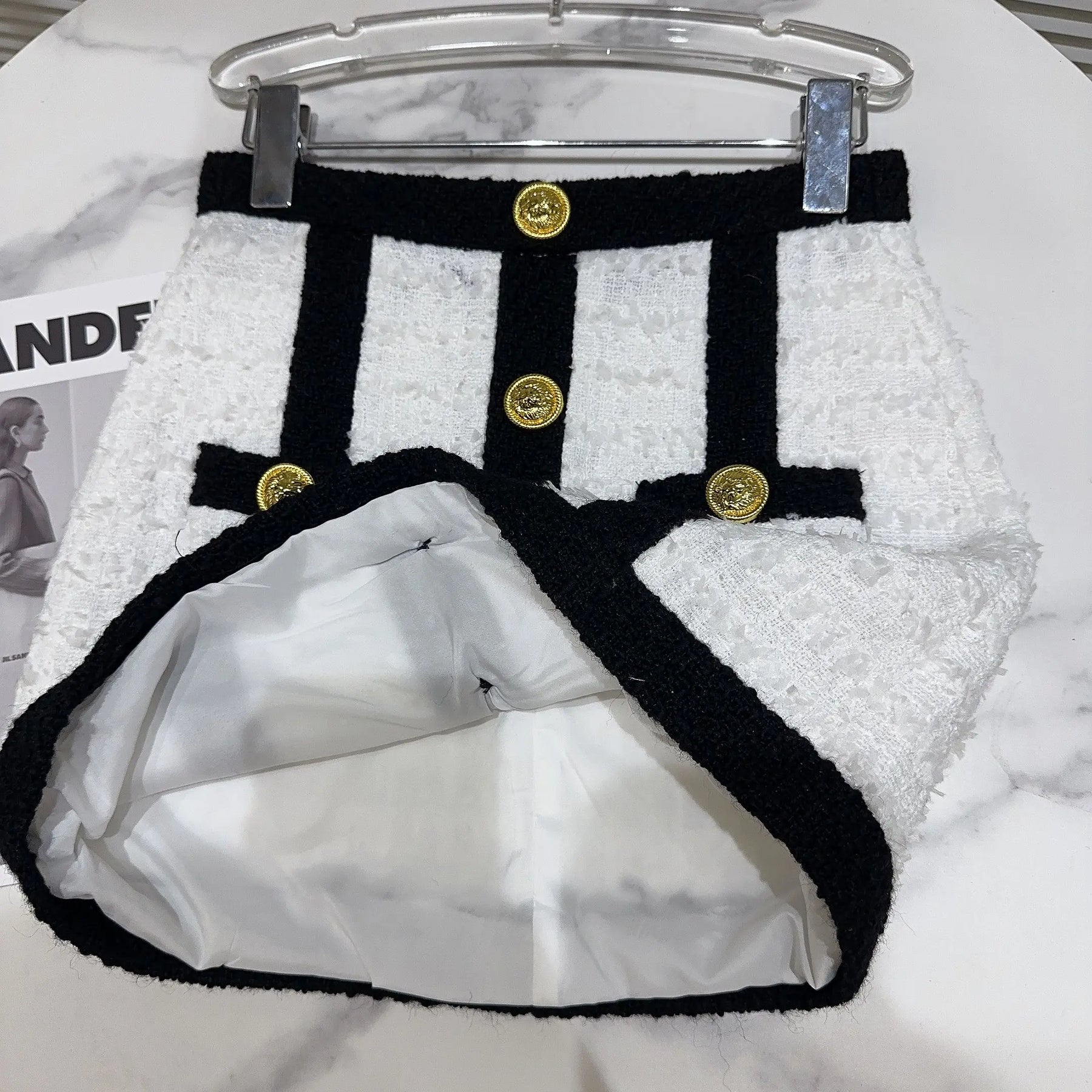 Conjunto Tweed Inverno Alta Costura