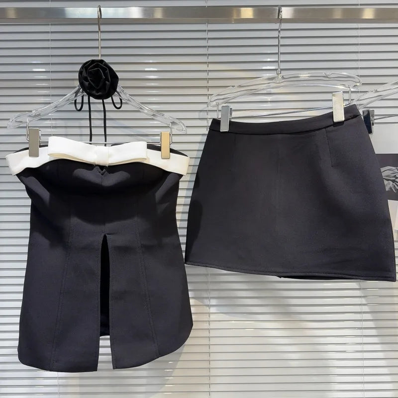 Conjunto Alfaiataria Com Detalhe Laço