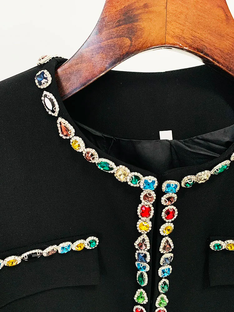 Conjunto Com bordado elegante