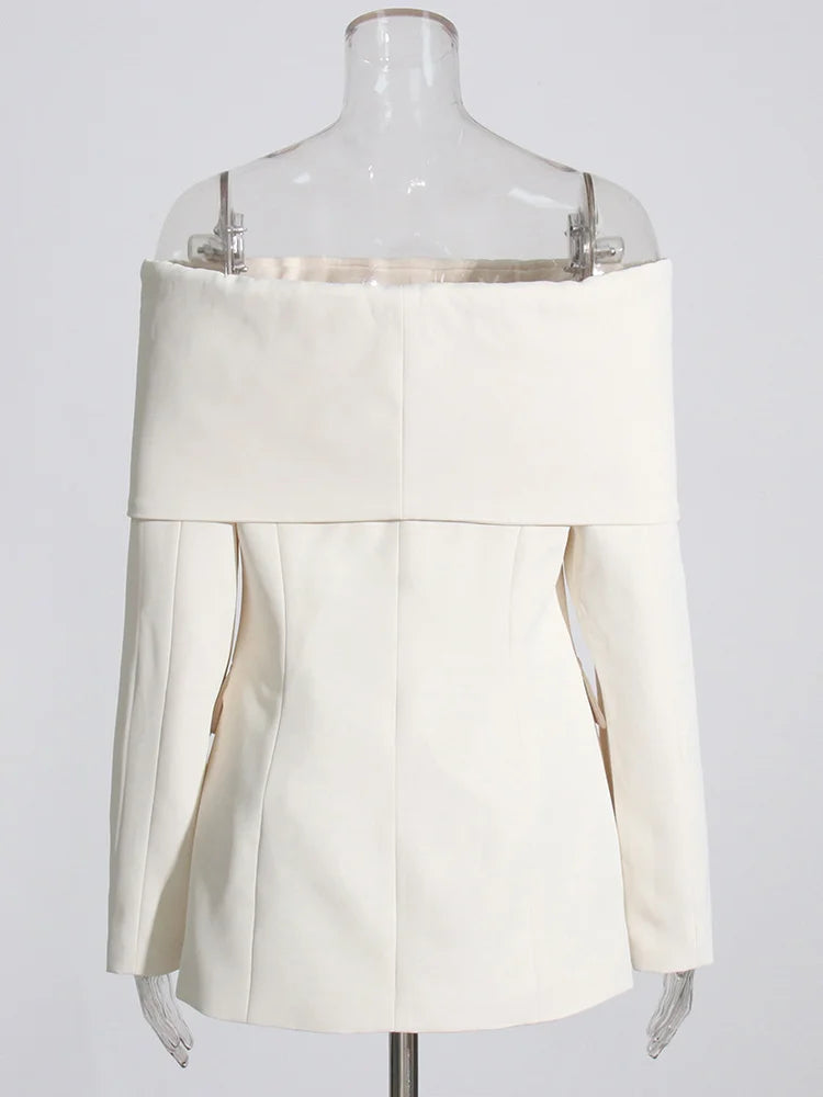 Blazer Ombro a Ombro - Alfaiataria