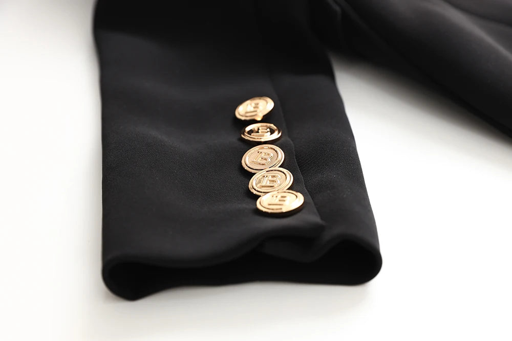 Blazer Com Cinto B - Alfaiataria Luxo