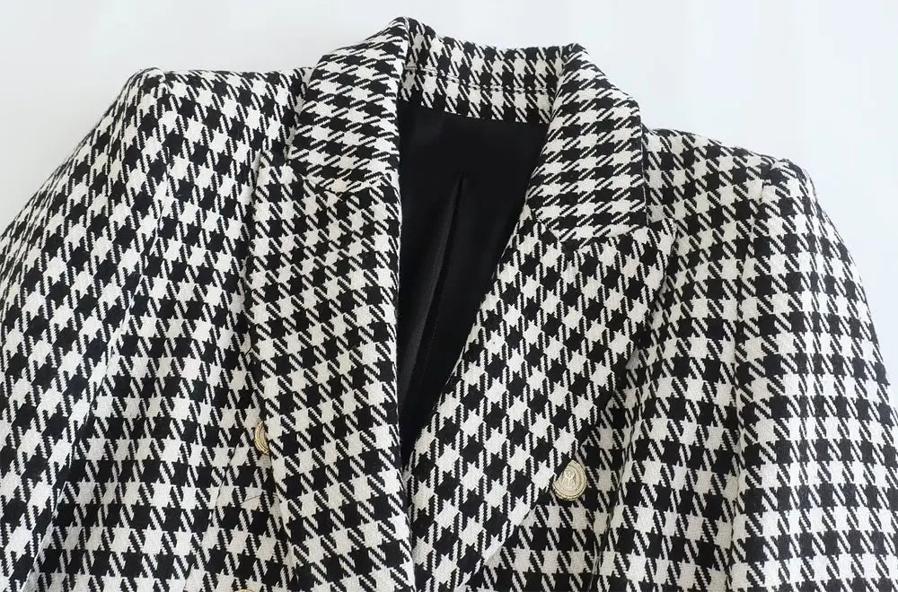 Blazer Xadrez Estruturado
