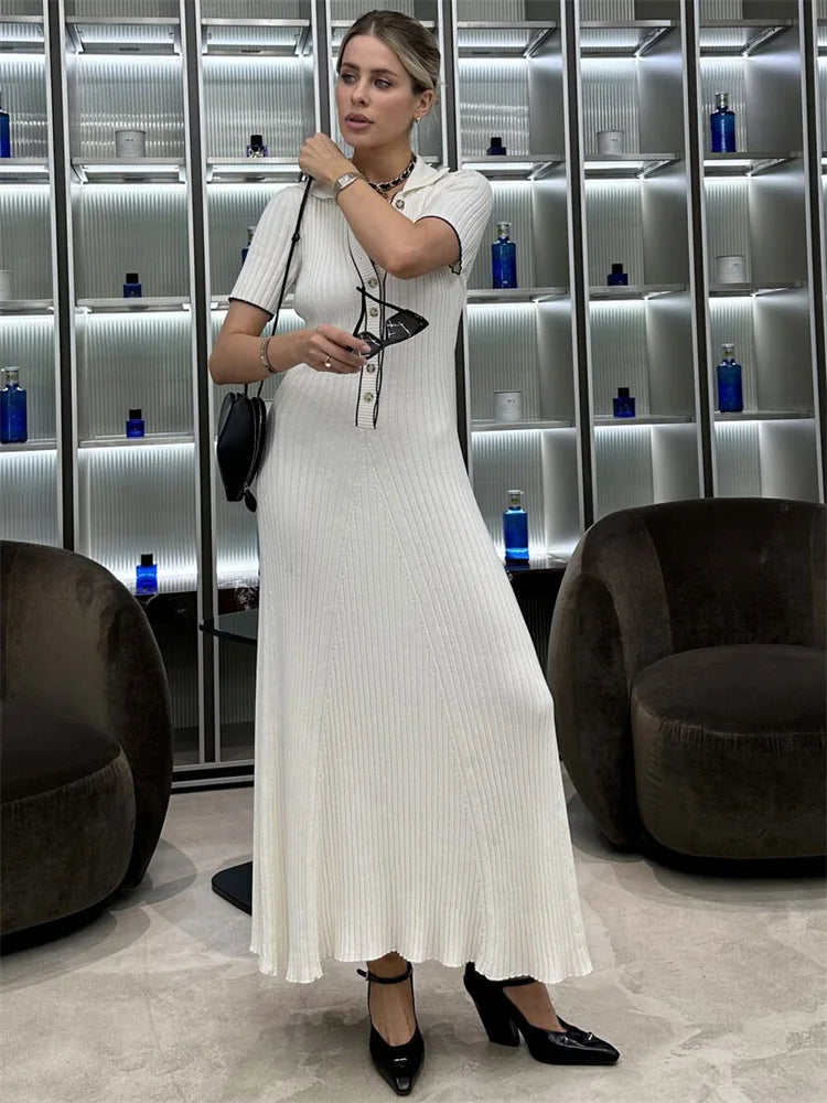 Vestido Tricô Confort
